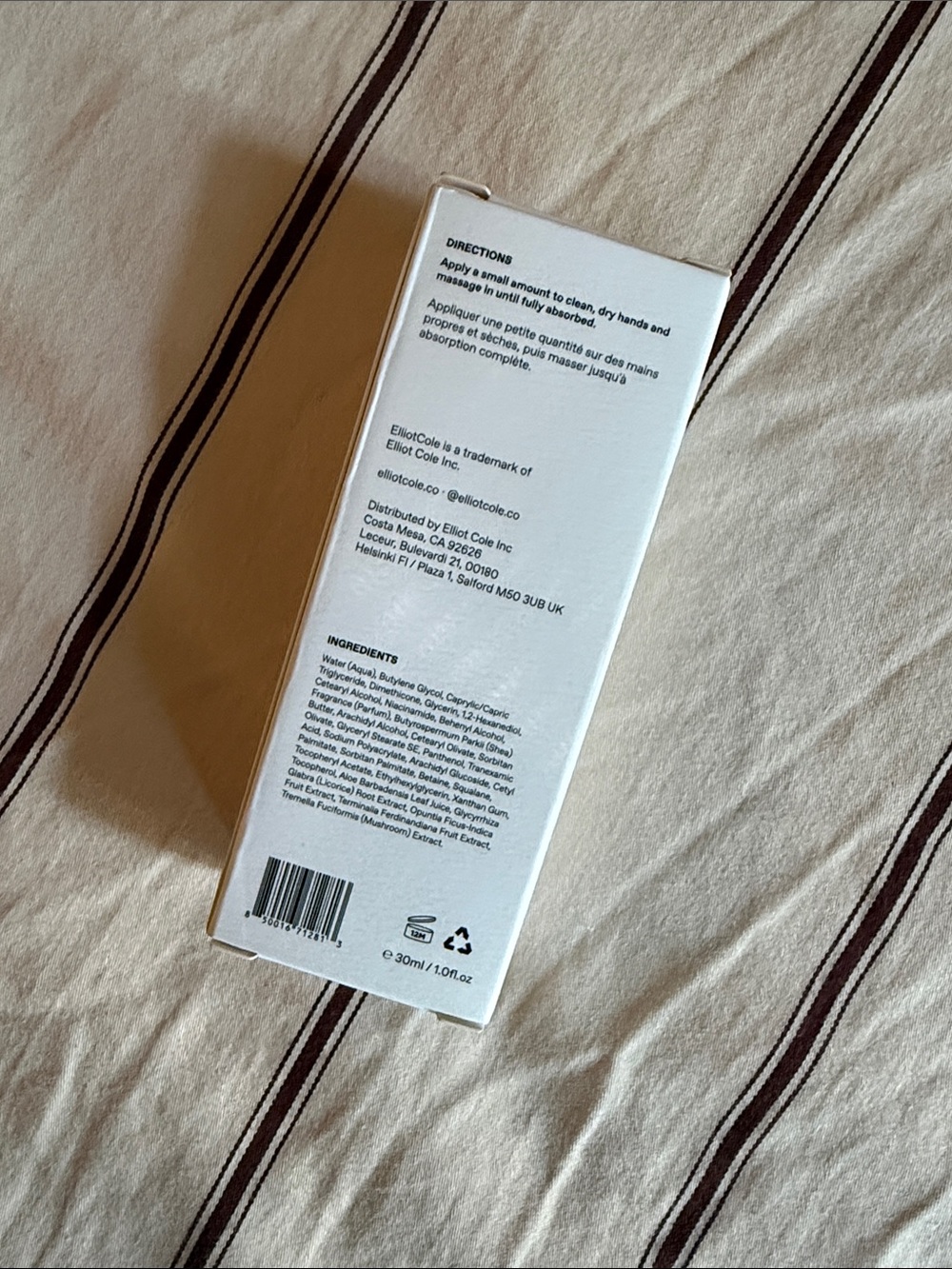 ElliotCole Phases Hand Cream Bergamot & Musk - Picture 2 of 2